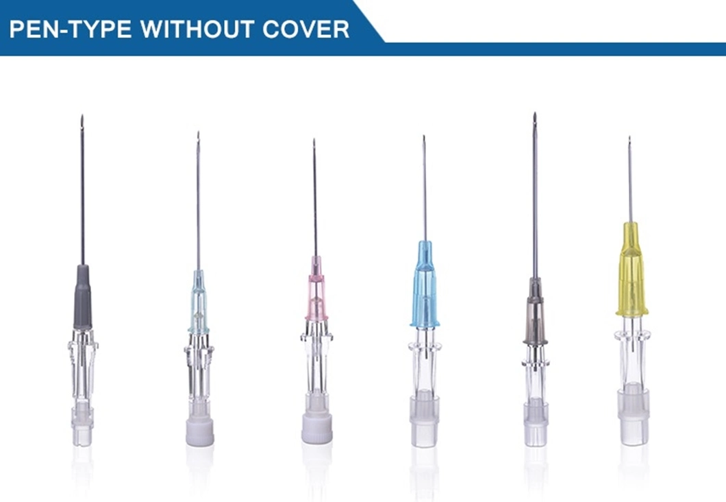 Consumable Disposable Sterile IV Cannula with Wings Injection Port