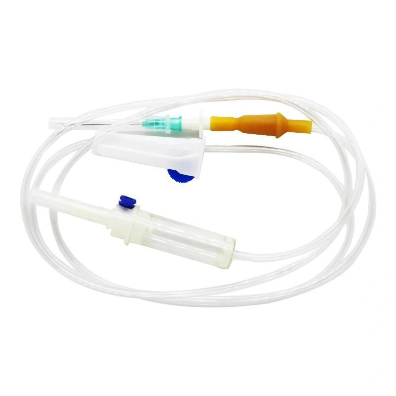 Disposable Transfusion Set IV Infusion Set with Needle System for Solution Infusion