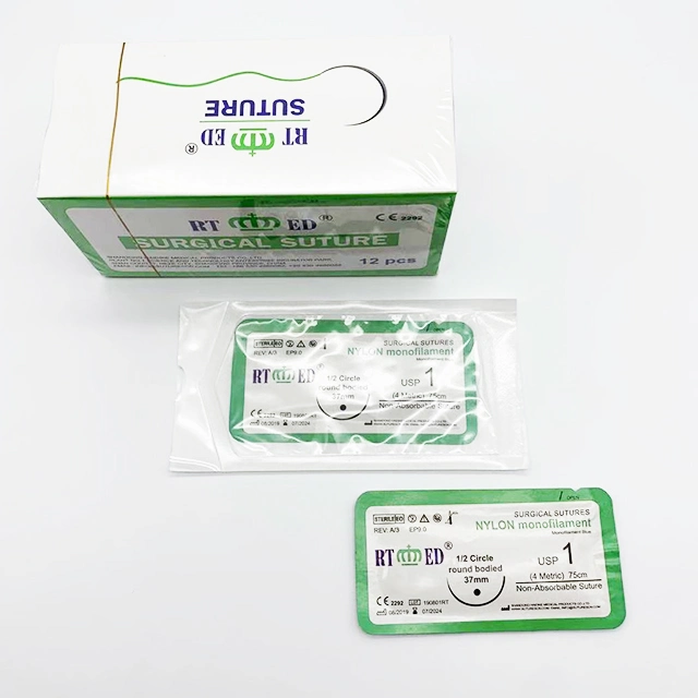 Shandong Haidike Nylon Surgical Suture with Needle