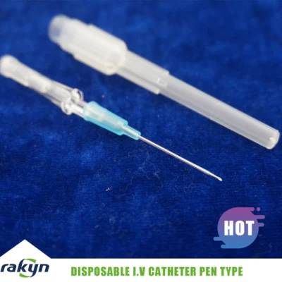 Stylo jetable médical comme la canule intraveineuse de canule d'I. V 14G 16g 18g 20g 22g 24G