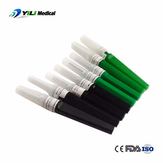 18g, 20g-23G Aiguille de prélèvement sanguin multi-échantillons de stérilisation de type stylo