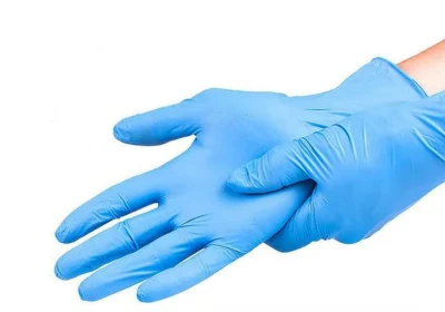 Gant de sécurité en latex de vinyle jetable anti-virus Gants médicaux en nitrile